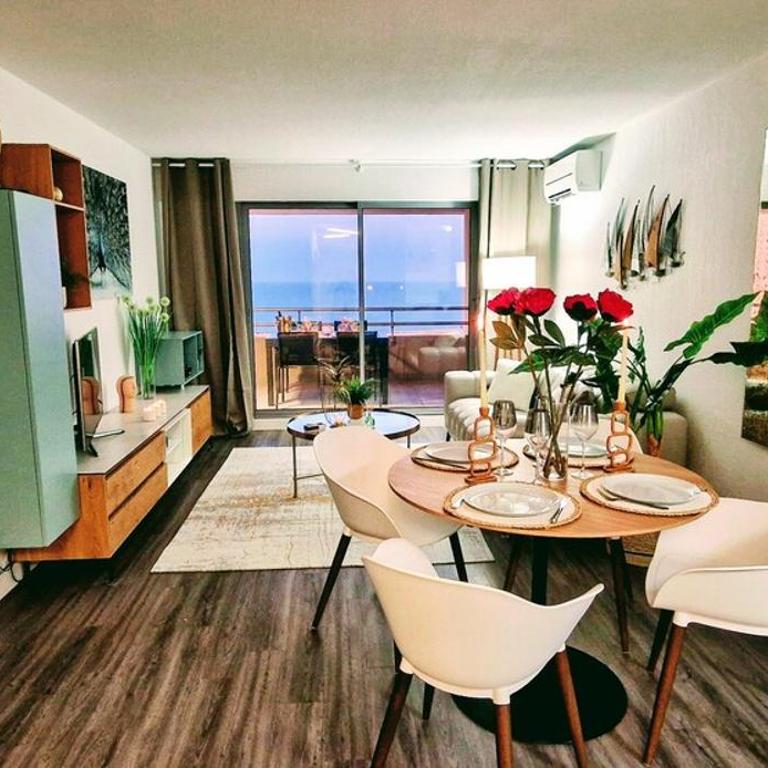 LE DOMAINE DU GOLFE, Vue Exceptionnelle, Standing, 2 parkings, Climatisation, Piscine, Tennis - Apartment mit 2 Schlafzimmern und Meerblick - 3