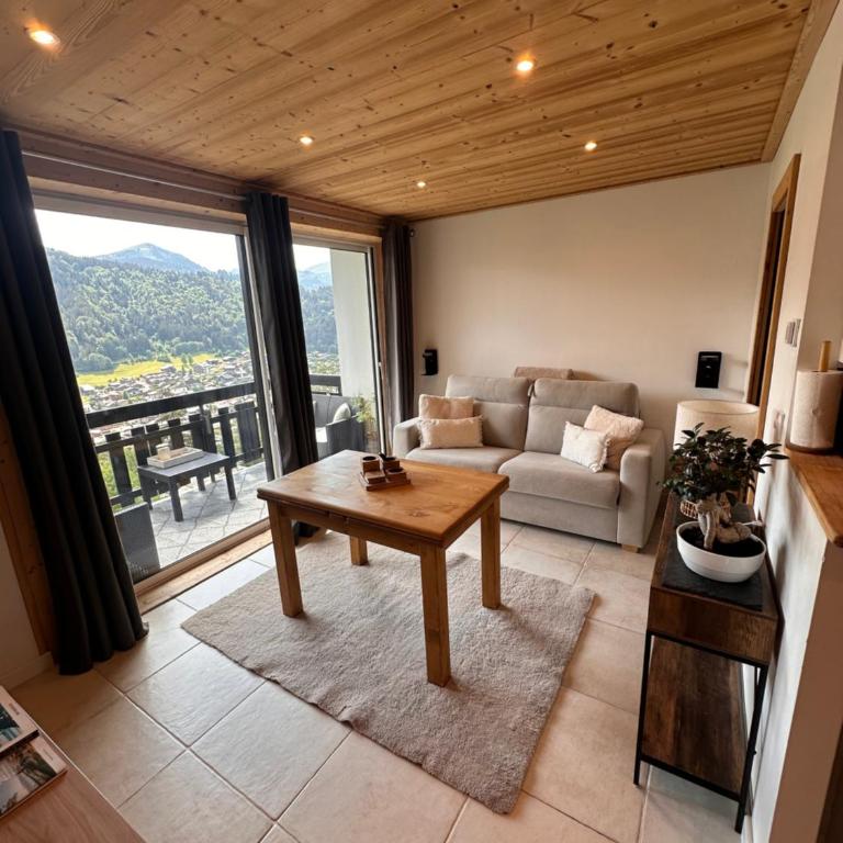 charmant studio à Morzine avec piscine privé - Studio with Mountain View - 2
