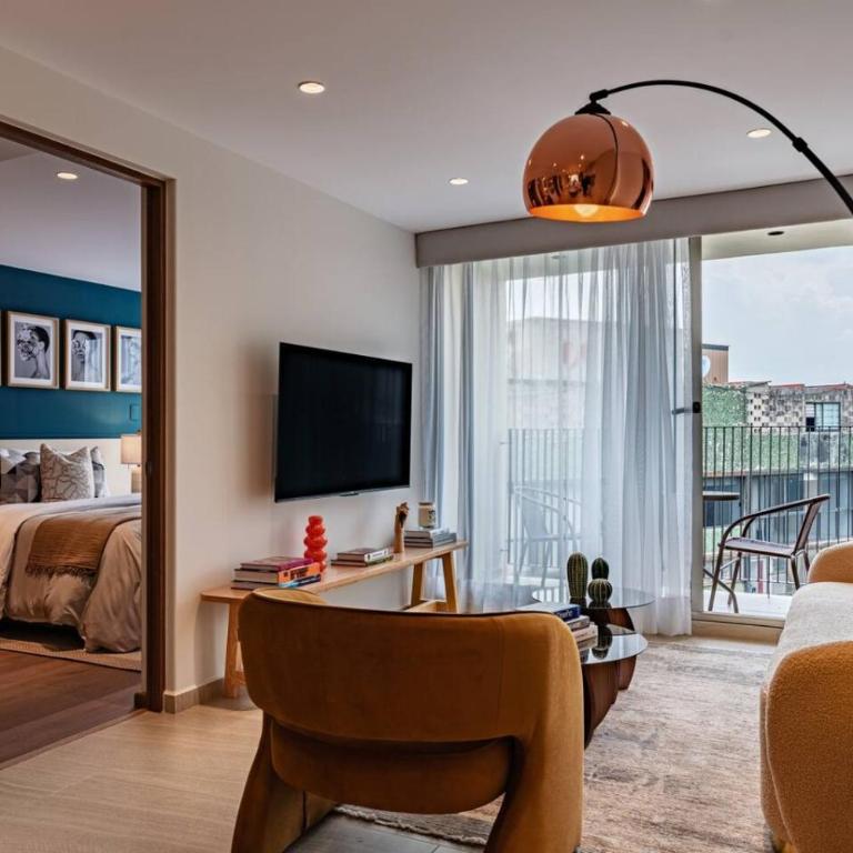 Condesa Penthouse with Rooftop Terrace and BBQ - Appartement - 15