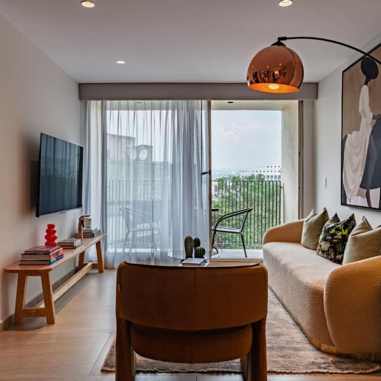 Condesa Penthouse with Rooftop Terrace and BBQ - Appartement - 20