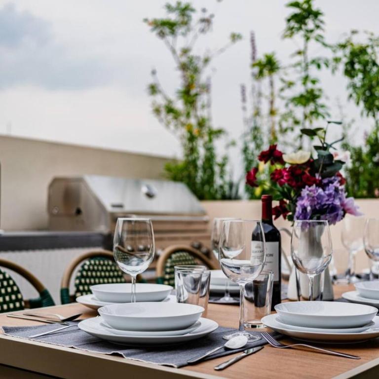 Condesa Penthouse with Rooftop Terrace and BBQ - Appartement - 38