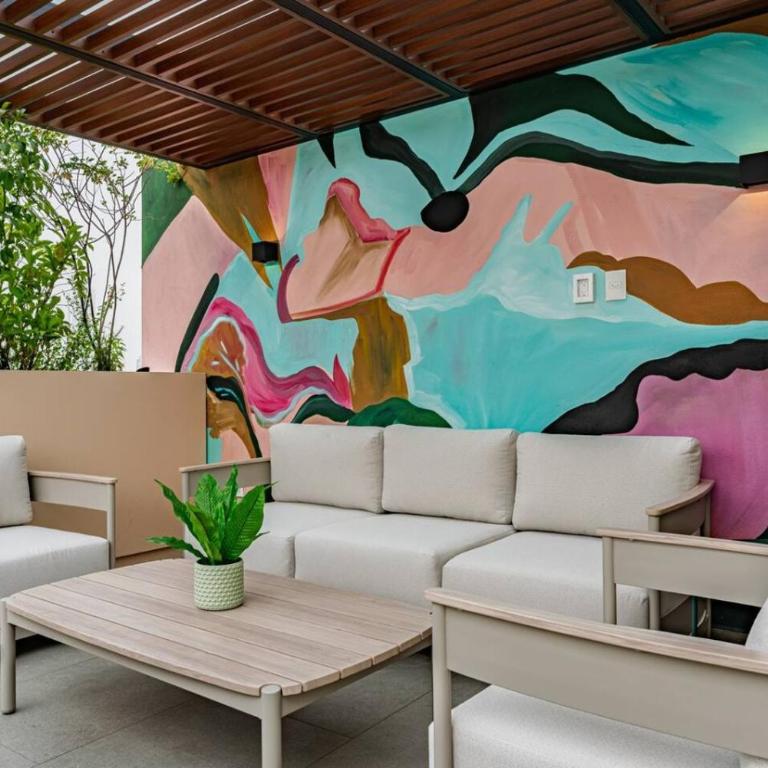 Condesa Penthouse with Rooftop Terrace and BBQ - Appartement - 41