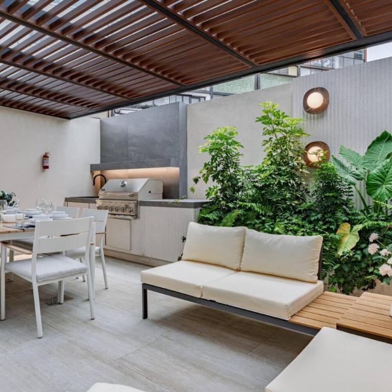 Condesa Garden House and Rooftop Avenida Nuevo Leon - Apartment - 1