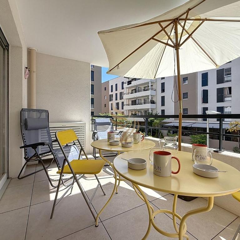 Instant Azur plage a pied clim garage - Apartamento de 2 dormitorios - 2