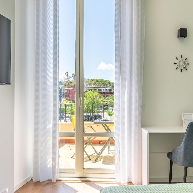 La Terrazza Del Sole di Mondello - Deluxe Doppelzimmer mit Balkon und Meerblick - 20