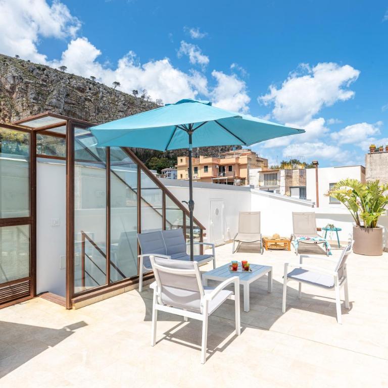 La Terrazza Del Sole di Mondello - Deluxe Doppelzimmer mit Balkon und Meerblick - 25