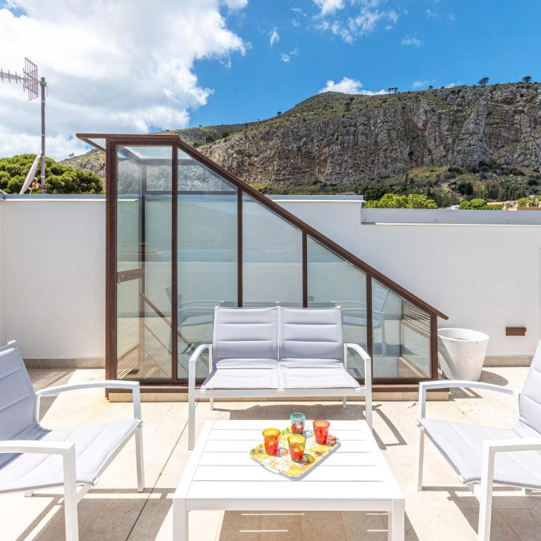 La Terrazza Del Sole di Mondello - Deluxe Doppelzimmer mit Balkon und Meerblick - 47