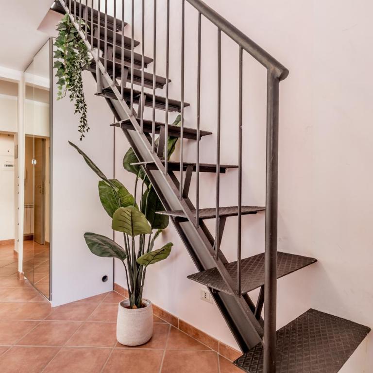 Rooftop San Giovanni Colosseum Area - Apartment mit 2 Schlafzimmern - 17
