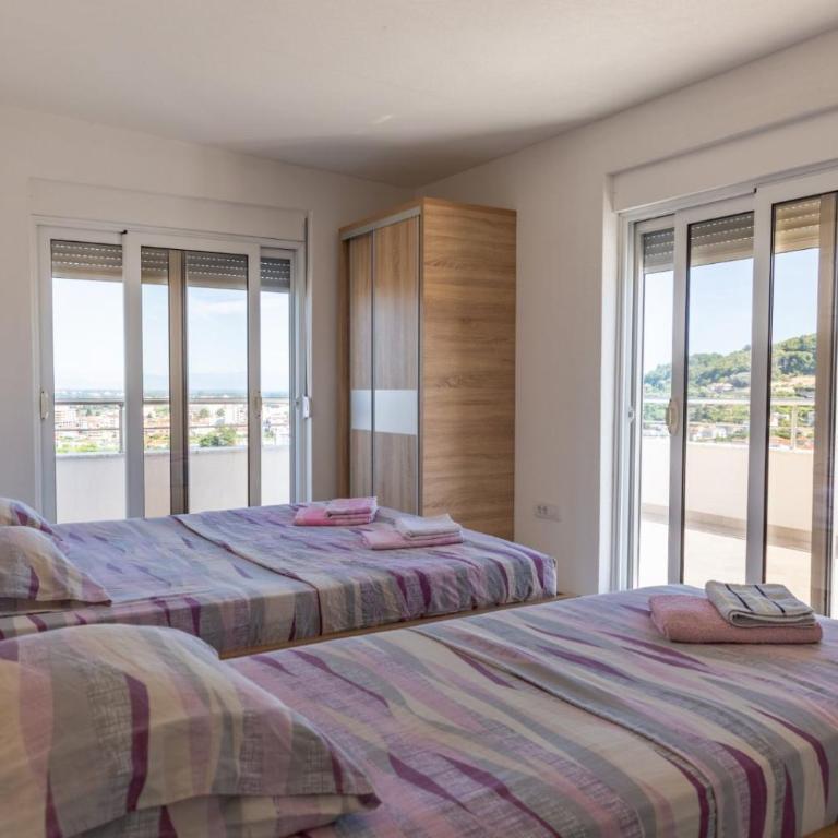 Apart Sara - Apartment mit 2 Schlafzimmern, Terrasse und Meerblick - 13