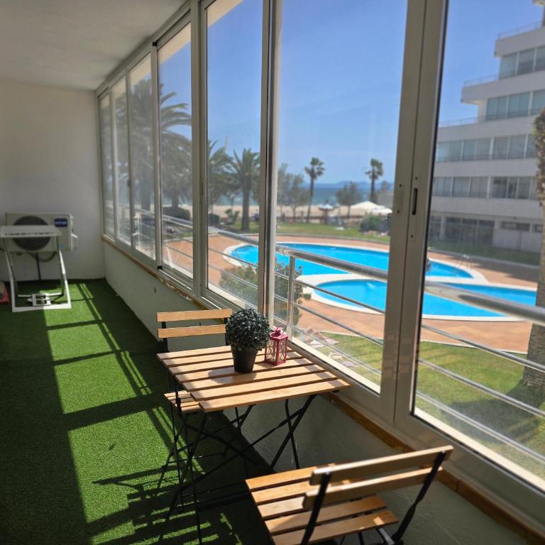 Plage 100m Vue piscine Terrasse Cosy wifi - Apartment mit 2 Schlafzimmern - 5