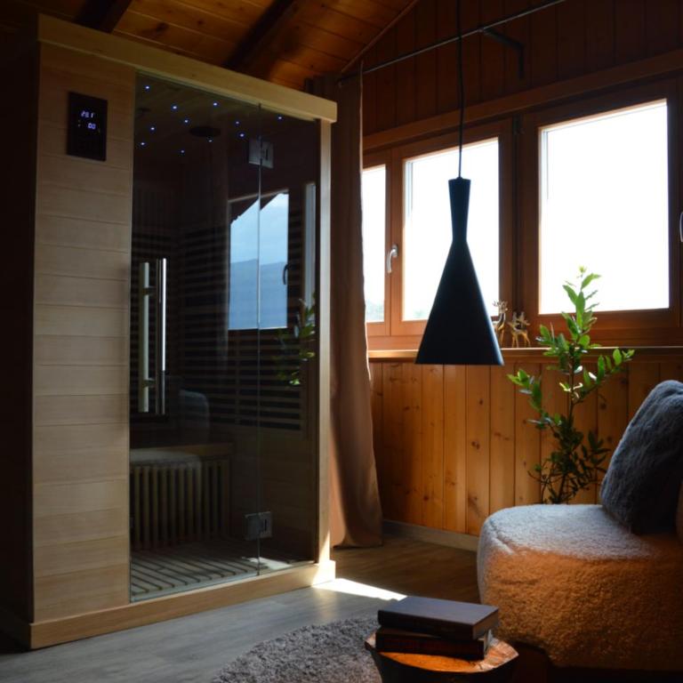 Il Nido dei Sogni Suite con idromassaggio e sauna - Appartamento con Vista Montagna - 13