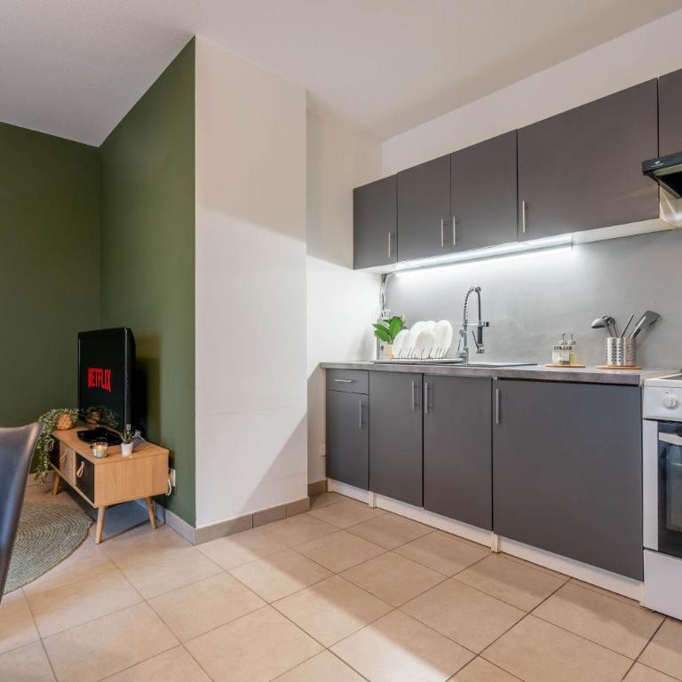 Le Soyeux Rhônexpress Lyon - Apartamento de 3 dormitorios - 11