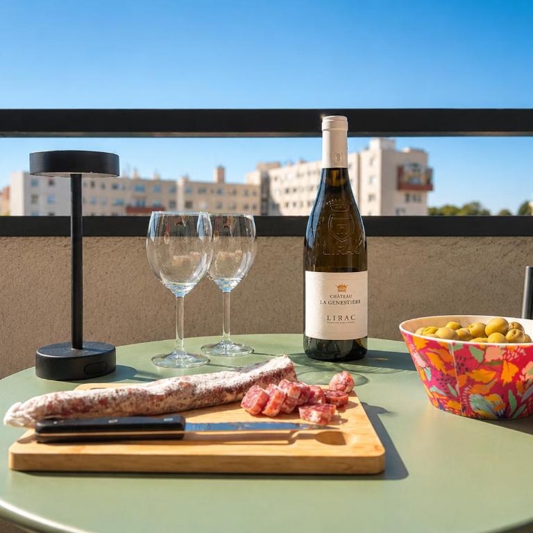 " Coeur Jolimont " Terrasse - WIFI - Linge fourni - Apartment mit 1 Schlafzimmer - 7