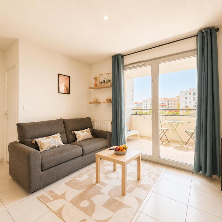 " Coeur Jolimont " Terrasse - WIFI - Linge fourni - Apartment mit 1 Schlafzimmer - 4
