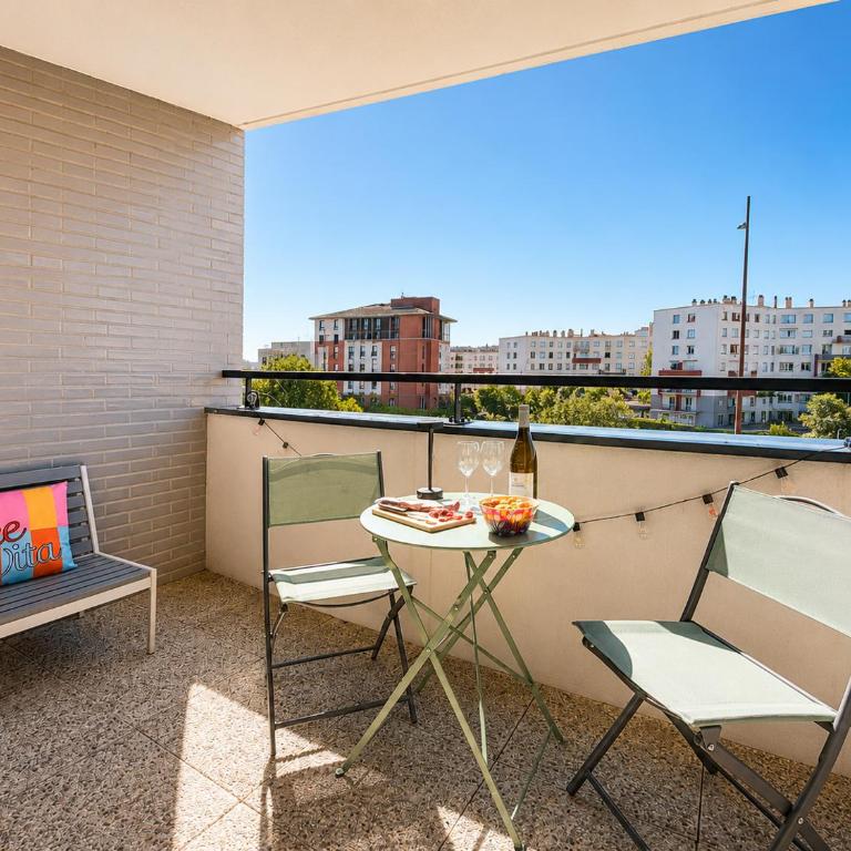 " Coeur Jolimont " Terrasse - WIFI - Linge fourni - Apartment mit 1 Schlafzimmer - 9