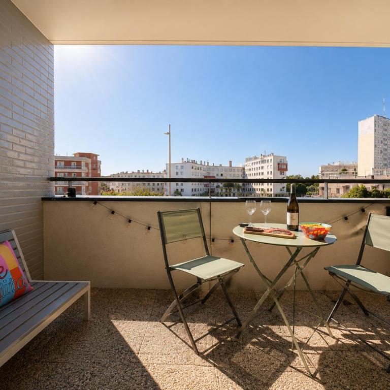 " Coeur Jolimont " Terrasse - WIFI - Linge fourni - Apartment mit 1 Schlafzimmer - 6