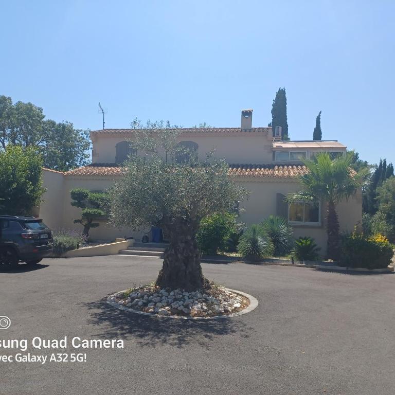 Magnifique villa avec piscine 10x5 m sur 1800m2 de terrain avec parking privatif cuisine recente equpee 3 chambres dont 2 parental au rdc avec wc separe pas de vis à vis terrain de petanque bbq climatisation jeux enfants - Villa mit 3 Schlafzimmern - 2