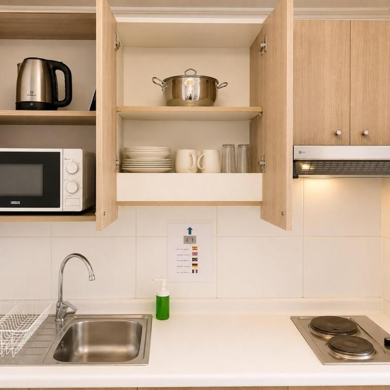 Moderno Home Studio 3 Huéspedes Vista & Metro - Apartamento de 1 dormitorio - 13