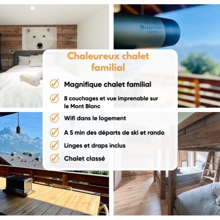Chaleureux Chalet Familial - Vue époustouflante - Chalet 3 Chambres - 1