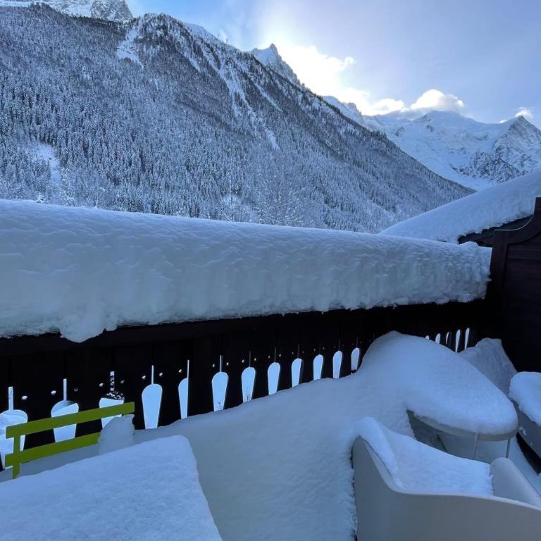 In the Heart of Chamonix duplex view Mont-Blanc - Appartement - 5