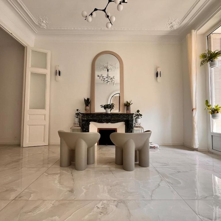 Luxury Designer Appartment - Sea View AC - Appartement 2 Chambres - 5
