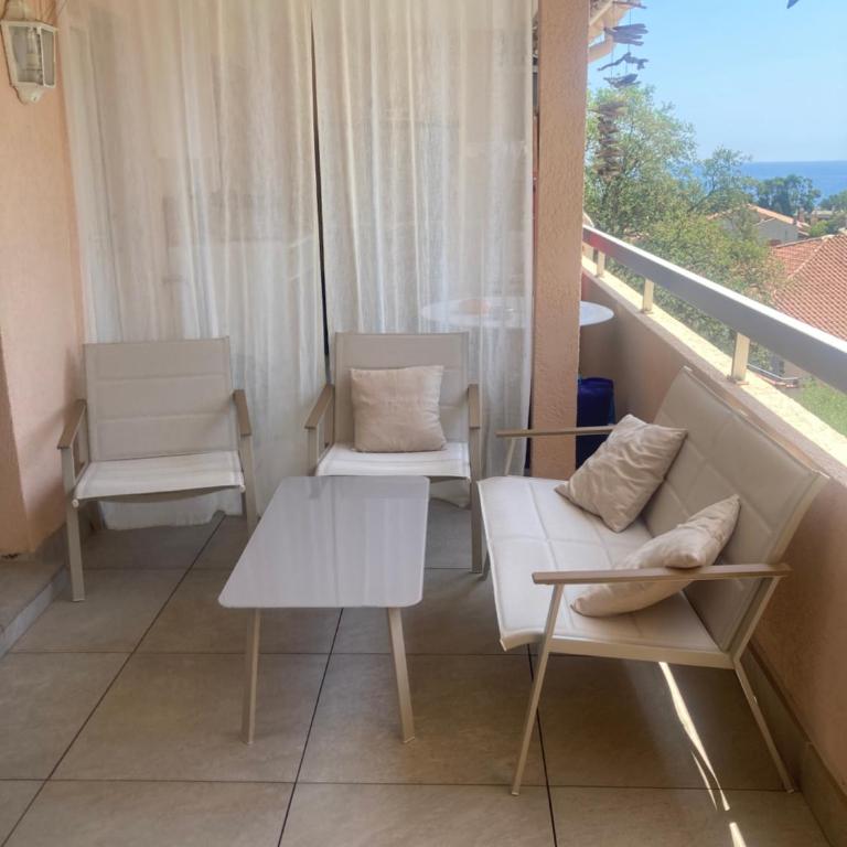 Chez Thierry - appartement vue mer grande terrasse - Apartment mit 2 Schlafzimmern - 1
