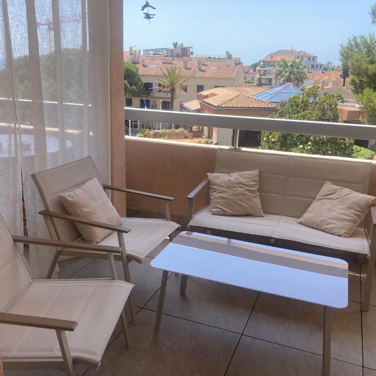 Chez Thierry - appartement vue mer grande terrasse - Apartment mit 2 Schlafzimmern - 21