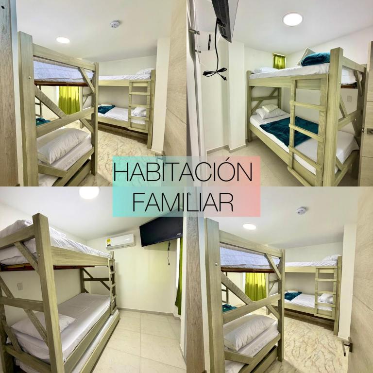 HOSTAL LA MARINA sm - Quadruple Room - 3