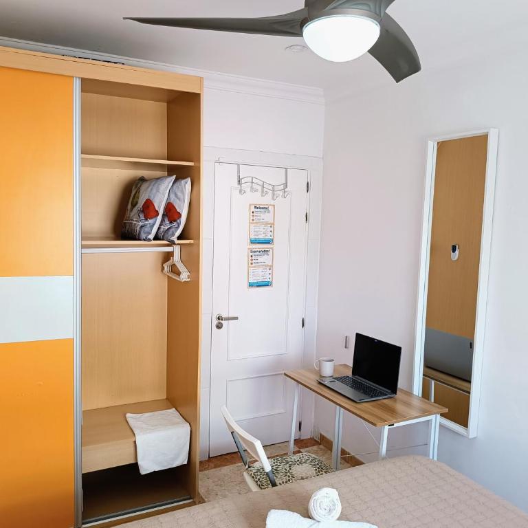 habitación cerca Aeropuerto Torremolinos - Habitación Doble con baño compartido - 8