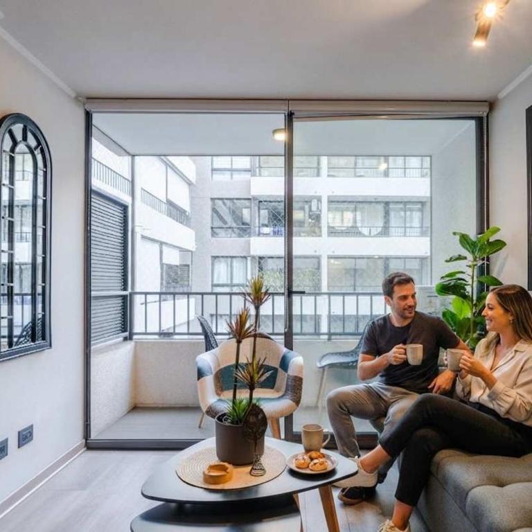 HOM I AireAcond WiFi Parking Lavandería Metro - Apartment - 1