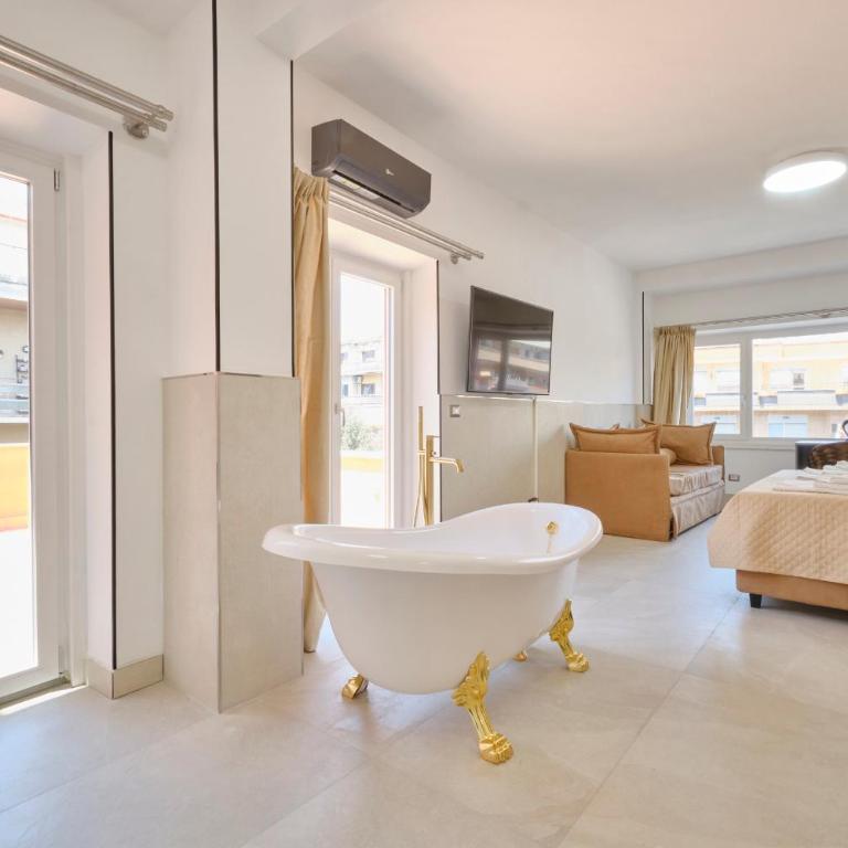 Luxury Vatican Suites - Camera Tripla Deluxe - 6