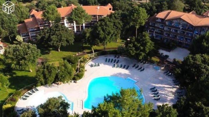 Appart sans vis à vis, piscine, prés du golf et de l'océan - Appartement 2 Chambres - 15
