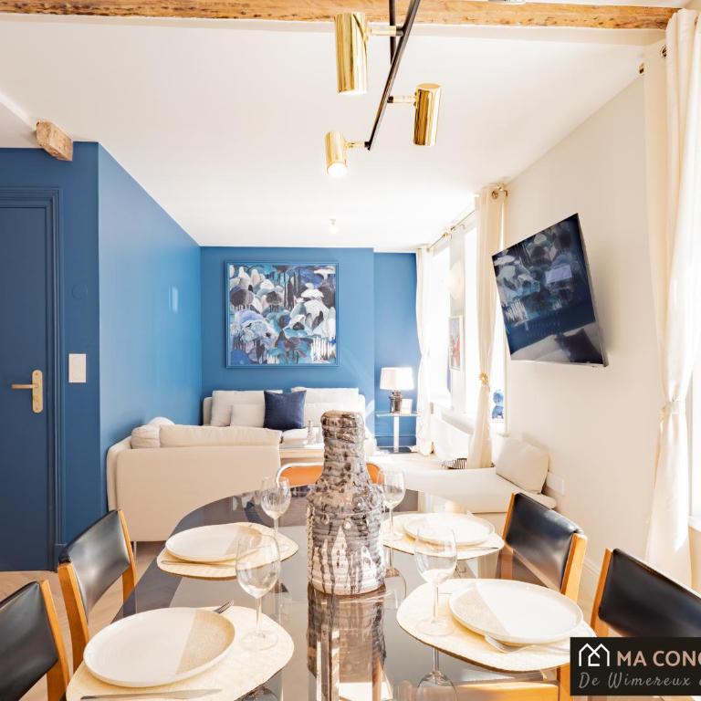 MAISON BLEUE, Apparts'hôtel Premium en Vieille-Ville - Two-Bedroom Apartment - 12