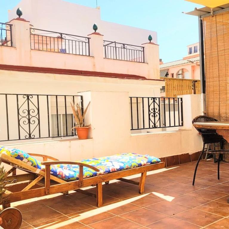 Andaluz Casa, Terrace, Patio, 4 Bedrooms, Large beds, Malaga Center - Casa de 4 dormitorios - 29