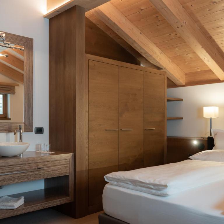 Hotel La Fradora - Dolomites Hotel - Habitación Cuádruple Dúplex - 3