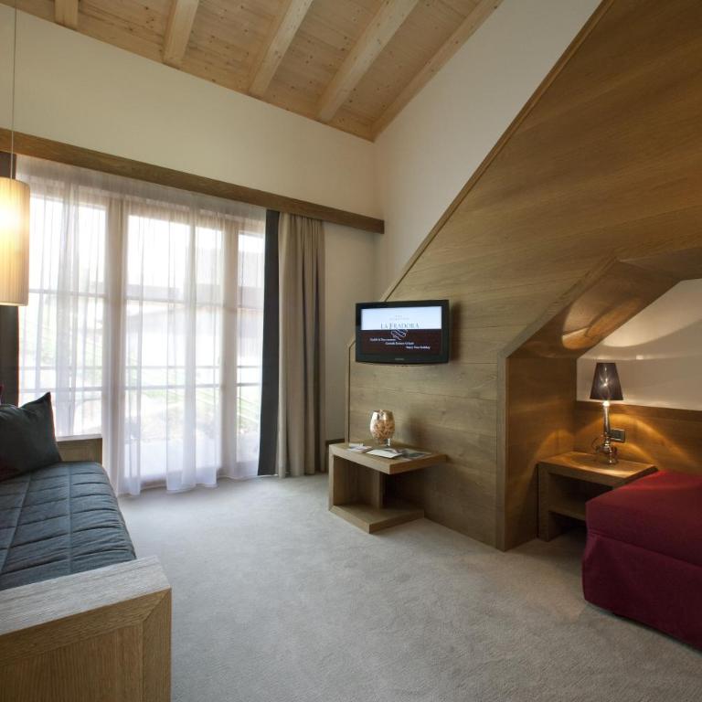 Hotel La Fradora - Dolomites Hotel - Habitación Cuádruple Dúplex - 4