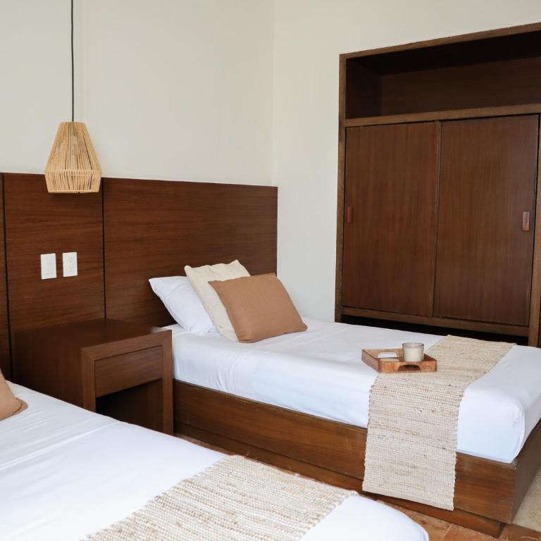 La Palma Beachfront Hotel Boutique - Habitación Doble Deluxe - 2 camas - 1