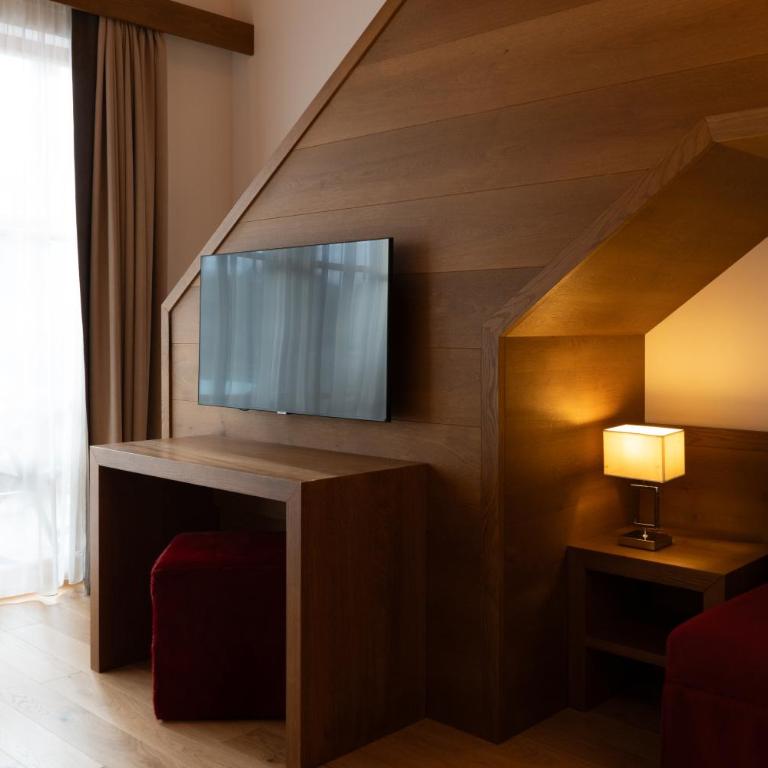 Hotel La Fradora - Dolomites Hotel - Habitación Cuádruple Dúplex - 7