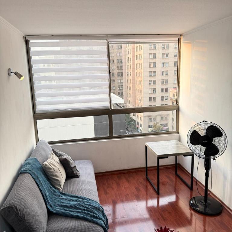 Equipado y acogedor departamento cerca de metro la moneda - One-Bedroom Apartment - 10