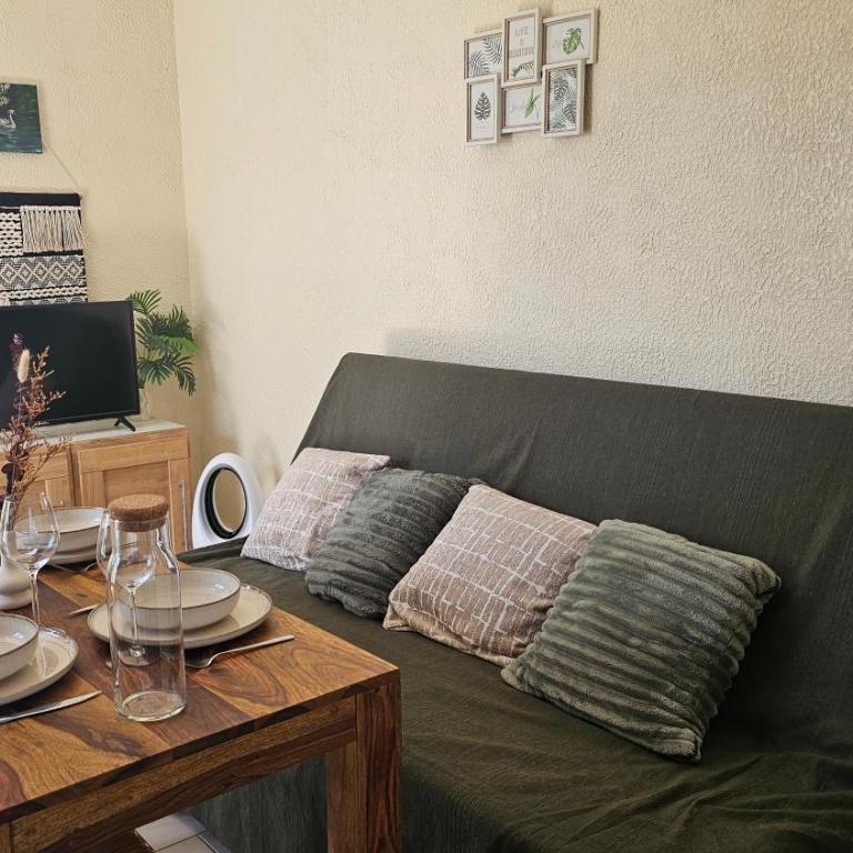 À 150m de la plage - Tout à pied - Calme & familial - Appartement 1 Chambre - 3