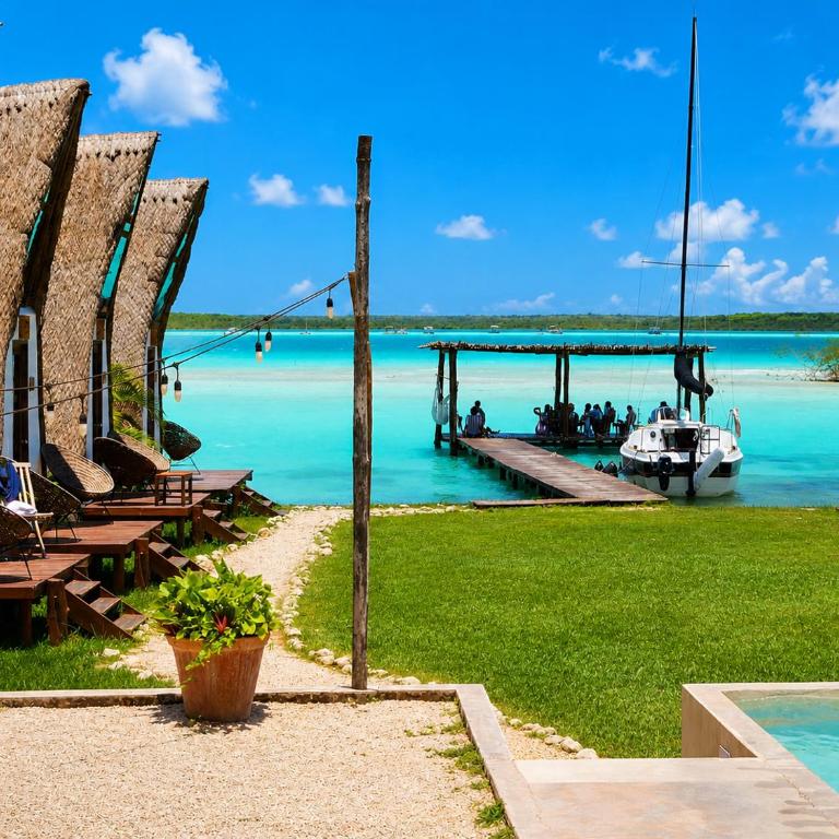 Hotel CasaBakal - A pie de Laguna - Bacalar - Glamping - 1
