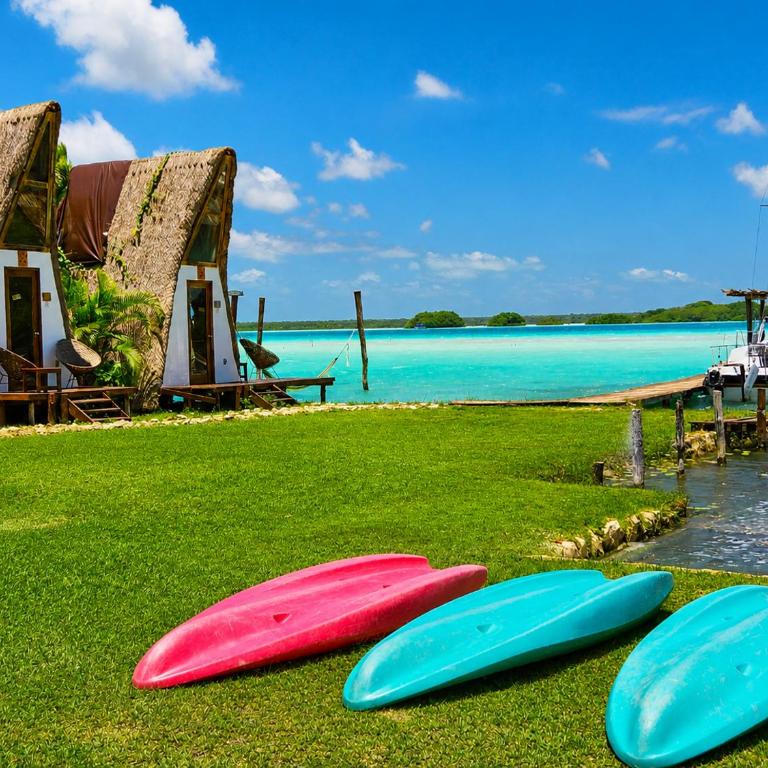 Hotel CasaBakal - A pie de Laguna - Bacalar - Glamping - 3