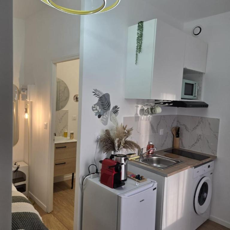 Green Studio 6 Confort Premium Cosy Hotel - Apartment mit 1 Schlafzimmer - 14