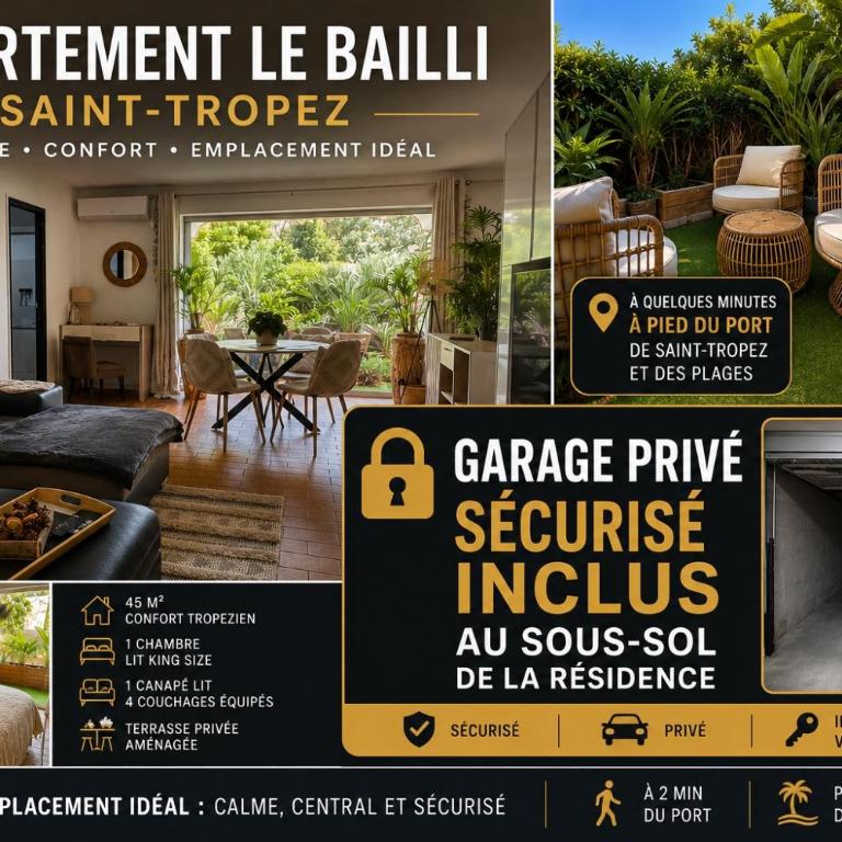Saint Tropez centre parking et jardin privé inclus - Appartement avec Terrasse - 29