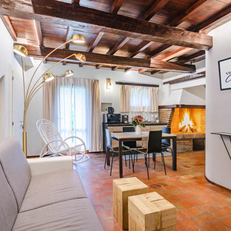 Villa Ca' Viola Rimini - Suite mit Whirlpool - 12