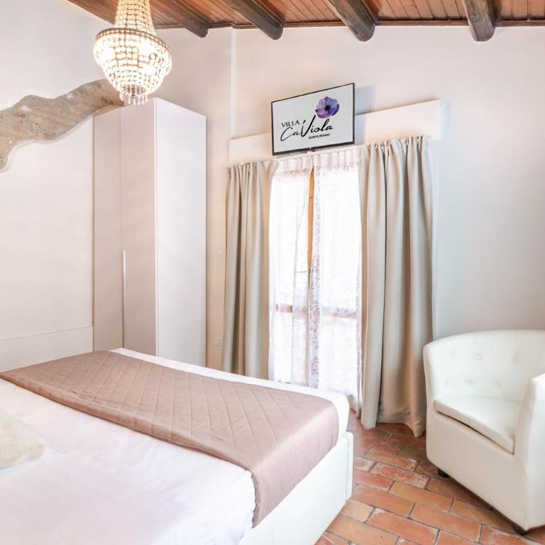 Villa Ca' Viola Rimini - Superior Suite mit Kingsize-Bett - 12