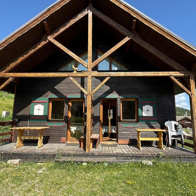Deux chalets communicants sur les pistes 10 pers Risoul 1850 - Chalet - 1