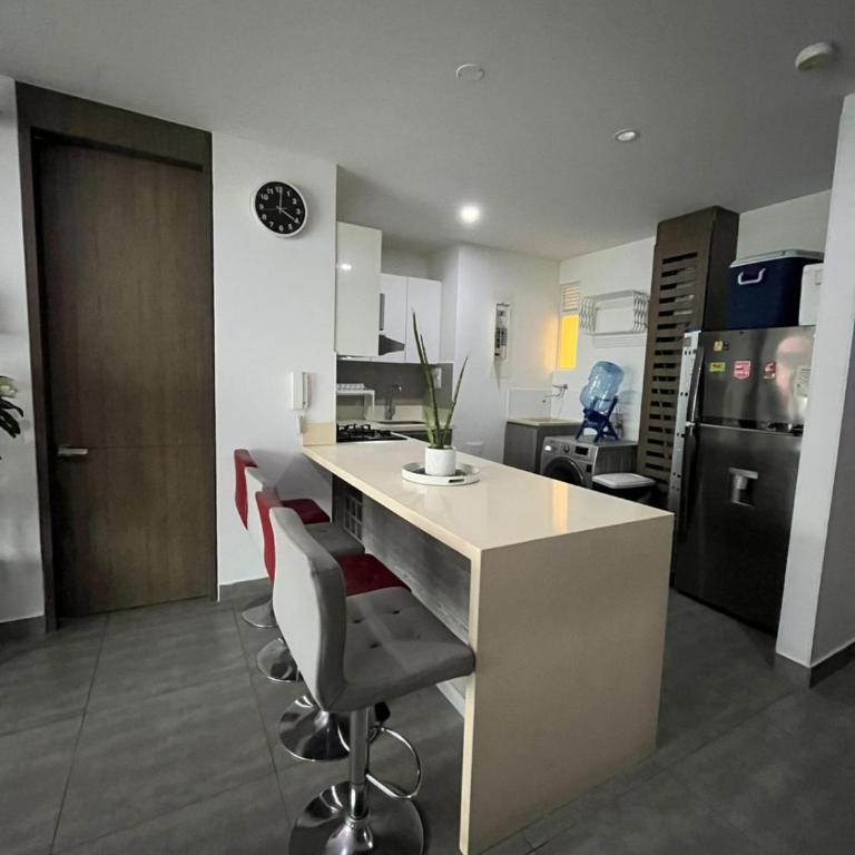 Cartagena Colombia 2hab 3bñ piscina jacuzzi parking playa morros - Two-Bedroom Deluxe Apartment with Balcony - 54
