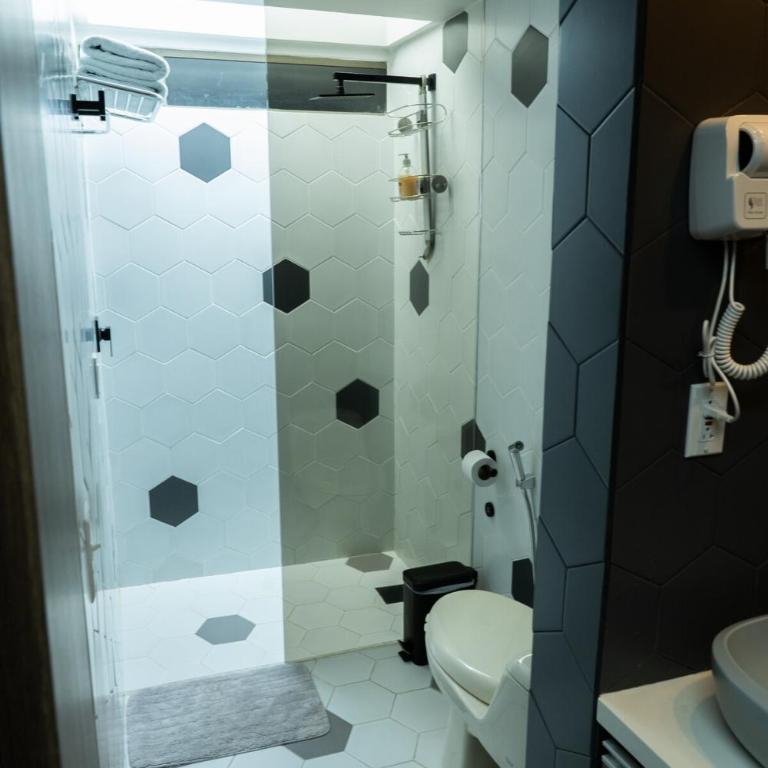 Moderno Apt, El Poblado cerca Provenza, AC, Vista, Wifi - One-Bedroom Apartment - 19