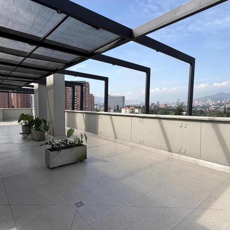 Moderno Apt, El Poblado cerca Provenza, AC, Vista, Wifi - One-Bedroom Apartment - 23